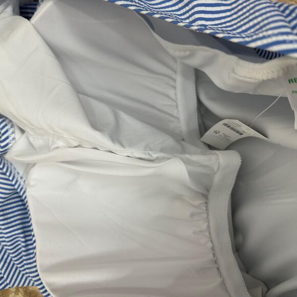 J.Crew Ruched One Shoulder One Piece Striped Swimsuit Plus Size US 24 NWT - Picture 11 of 12